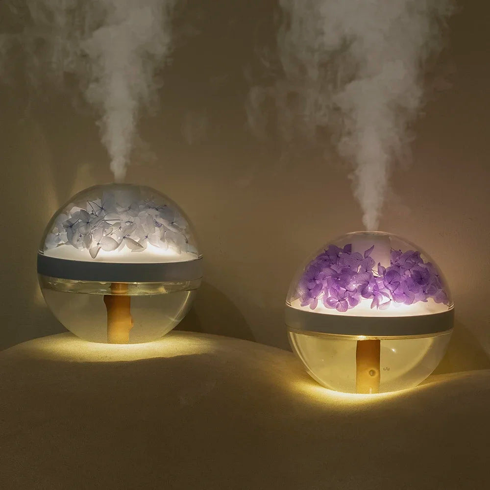 HumyFlora🌸 Elegant Vapor and Floral Bliss in One Sphere