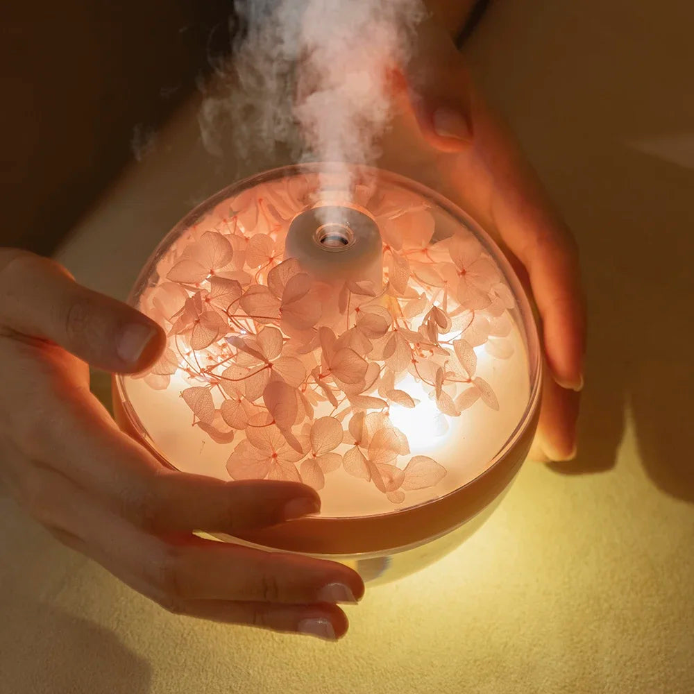 HumyFlora🌸 Elegant Vapor and Floral Bliss in One Sphere