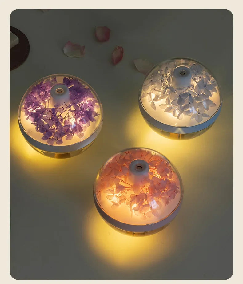 HumyFlora🌸 Elegant Vapor and Floral Bliss in One Sphere